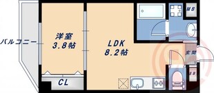 リックス天王寺南の物件間取画像